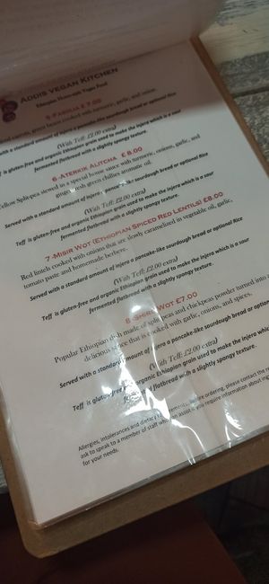  at Addis Kitchen in South East London