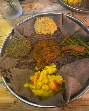   at Addis Kitchen in South East London