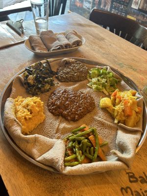   at Addis Kitchen in South East London