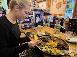   at Addis Kitchen in South East London