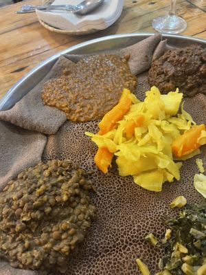   at Addis Kitchen in South East London