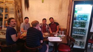 our costumer at Addis Kitchen in South East London