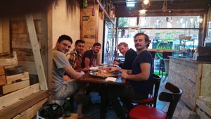 our costumer at Addis Kitchen in South East London