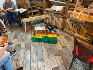 Ethiopian coffee ceremony at Addis Kitchen in South East London