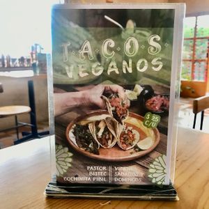 Vegan tacos to try 😋 at Mercadella in Tepoztlan