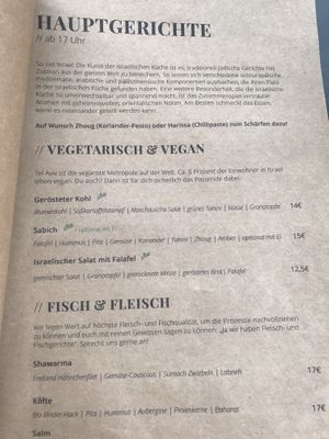 Vegan main dishes at Mirou in Hamburg