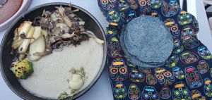 White mole at La Bartola in Toronto