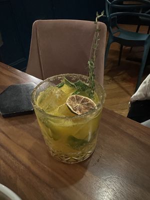La Carabina mocktail  at La Bartola in Toronto