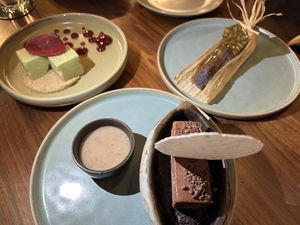All three desserts!   at La Bartola in Toronto