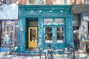 Store Front. at La Bartola in Toronto