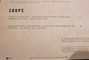 Soups at La Bartola in Toronto