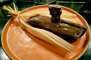 Pineapple Tamal at La Bartola in Toronto