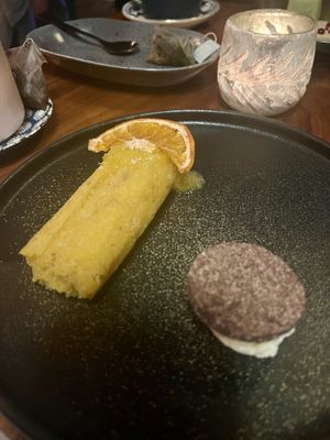 Orange Tamal (Dessert)  at La Bartola in Toronto
