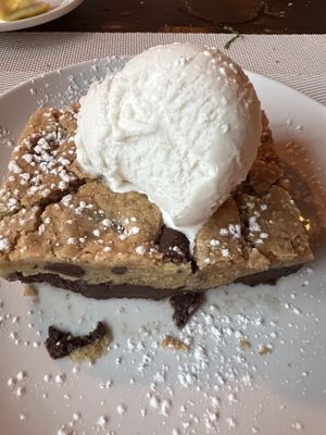 Vegan brownie ala Mode  at Divino Cucina Italiana in Hastings On Hudson