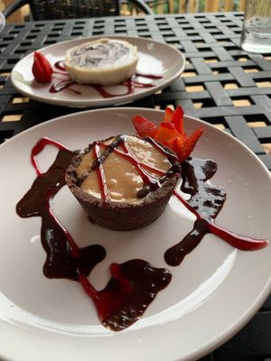Vegan Peanut butter pie  at Divino Cucina Italiana in Hastings On Hudson
