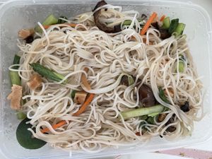 Fried bee hoon through delivery  at Pine Tree Cafe 长春树 - Fortune Centre in Central Singapore