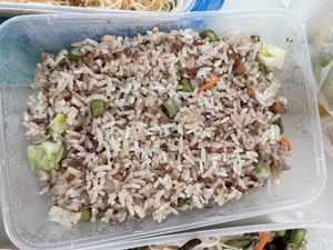 Olive rice through delivery  at Pine Tree Cafe 长春树 - Fortune Centre in Central Singapore