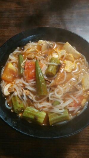 tom yam bee hoon  at Pine Tree Cafe 长春树 - Fortune Centre in Central Singapore