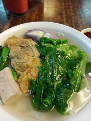Yong tau foo with kway teow $7 at Pine Tree Cafe 长春树 - Fortune Centre in Central Singapore