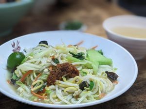Hokkien mee at Pine Tree Cafe 长春树 - Fortune Centre in Central Singapore