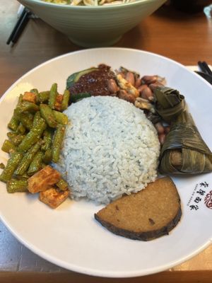 Nasi lemak  at Pine Tree Cafe 长春树 - Fortune Centre in Central Singapore