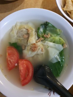 水饺汤 at Pine Tree Cafe 长春树 - Fortune Centre in Central Singapore