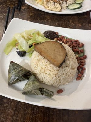 Nasi lemak   at Pine Tree Cafe 长春树 - Fortune Centre in Central Singapore