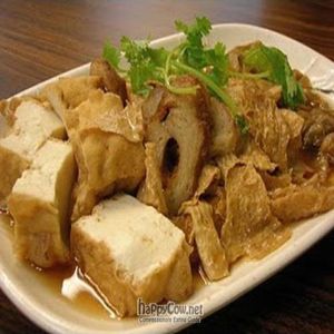Kway Chap SGD$4 - (the noodle portion) at Pine Tree Cafe 长春树 - Fortune Centre in Central Singapore