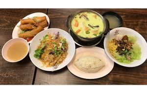 Delicious Asian vegetarian food  at Pine Tree Cafe 长春树 - Fortune Centre in Central Singapore