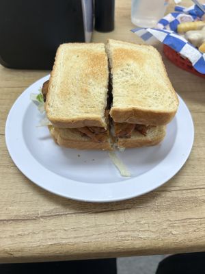 Vegan blt  at Ye Ole Fashioned Ice Cream & Sandwich Cafe in Summerville