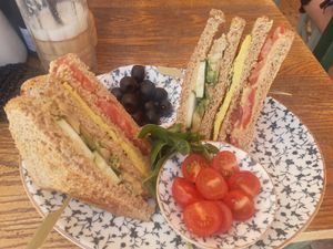 Club sandwich at Bepa in Split