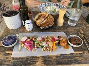 Mediterranean Platter - Vegan  at Bepa in Split