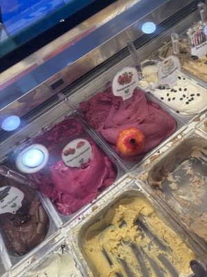   at Gelateria Zotos in Santorini