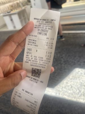   at Gelateria Zotos in Santorini