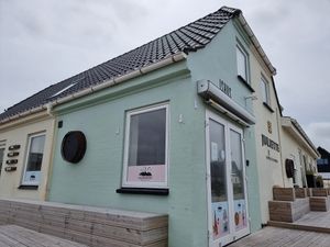 On the corner, unfortunately closef at Ice Bakers in Klitmoeller