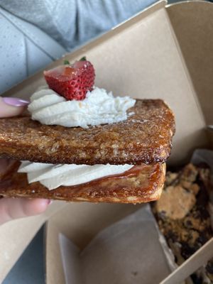 Strawberry something heaven  at Papa Ganache in Matawan