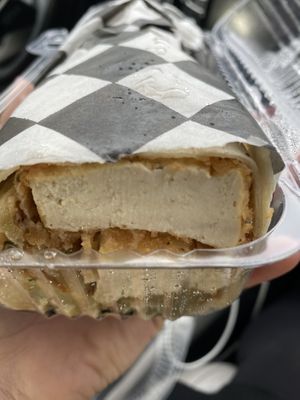 Chicken/tofu wrap  at Papa Ganache in Matawan