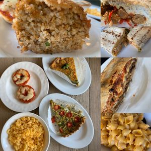 A lot of food at Papa Ganache in Matawan