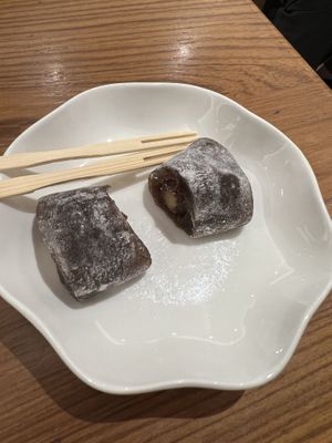 Complimentary dessert   at XiángHé 祥和 - Serenity in Taipei