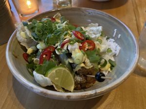 Rendang at Strandpaviljoen Twaalf in Den Hoorn Texel