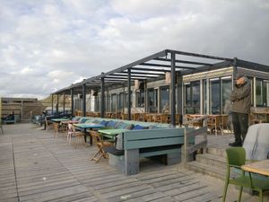 Terrace at Strandpaviljoen Twaalf in Den Hoorn Texel