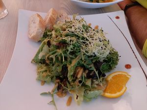 Salad at Sophie's in Berchtesgaden