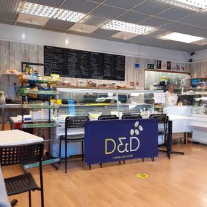 Great social distancing and cleanliness at D&D Coffee and more at D&D Coffee and More in Horsham