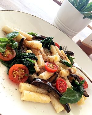 Taormina Vegan with vegan Mascarpone at Mediterraneo by the Sea in Paphos