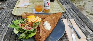 Vegan crêpe at Crêperie Tati in Faro