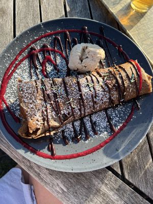 Vegan Party crêpe  at Crêperie Tati in Faro