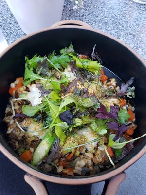 Veganized Avocado Rice at Essence Natural  in Vaughan