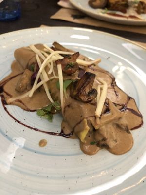 Canelón de tempeh  at Aromatic Restaurant in Altafulla