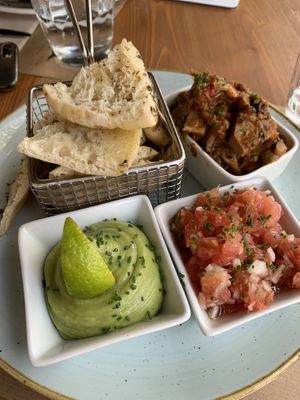 vegan “burrito”   at Aromatic Restaurant in Altafulla