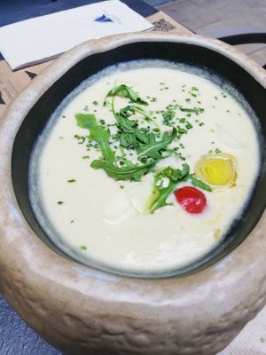Vichyssoise at Aromatic Restaurant in Altafulla